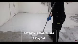 Izrada EpoxyFloor Betonskog Premaza [upl. by Coffey]