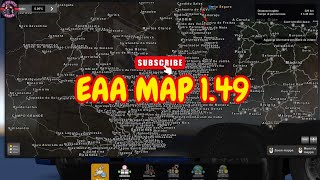 EURO TRUCK SIMULATOR 2  EAA MAP 149 [upl. by Thornie]