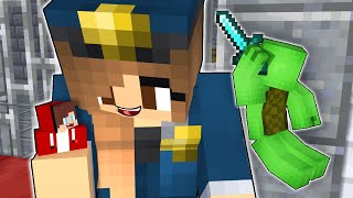 MAIZEN  TINY JJ and Mikey JAILBREAK Challenge  Minecraft Animation JJ amp Mikey [upl. by Leahcimnaes]