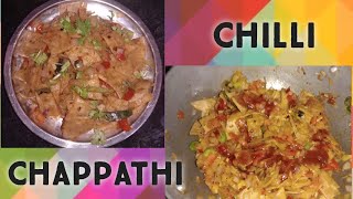 How to make Chilli chapati in Tamil [upl. by Ahter]