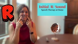 How to Teach the Initial R Sound at Home Speech TherapyTips to work on r Words Speech Help for Kids [upl. by Burrus]