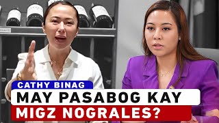 Cathy Binag May Binulgar Tungkol Kay Migz Nograles [upl. by Emmet]