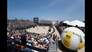 Hermosa Beach Open 2024 GraudinaScoles vs MorrisPeranich part 2 [upl. by Silvie]