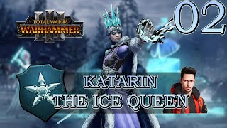 EPIC ICE BATTLES Conquer with Katarin The Ice Queen in Total War Warhammer 3 IE 2 [upl. by Irpac]