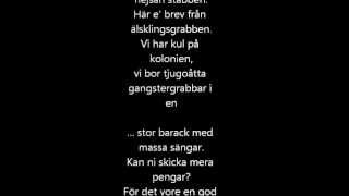 Cornelis Vreeswijk  Brev från Kolonien Lyrics [upl. by Yrgoerg]