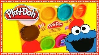 PlayDoh Case of Colours 10 AWESOME COLORS [upl. by Renckens]