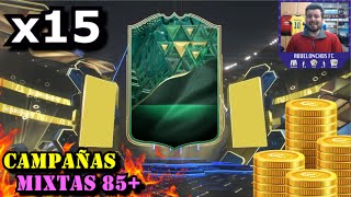 ABRO x15 SOBRES CAMPAÑAS MIXTAS 85 de pura calentada 🔥 ¿MERECEN LA PENA [upl. by Maryrose]