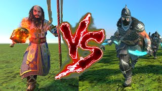 Kostaltyn VS The Watchmen in the Night Total War Warhammer 3 [upl. by Eidas]