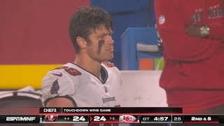 Bucs announcers tearfully lament as the Chiefs drive to glory in OT on MNF [upl. by Krishna]