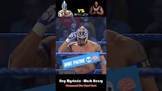 Rey Mysterio vs Mark Henry  WWE Phonk Edit 💀 wwe reymysterio phonk skull [upl. by Tezil]