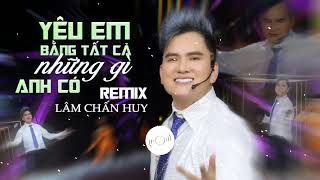 Karaoke Yeu Em Bang Tat Ca Nhung Gi Anh Co [upl. by Yruy]