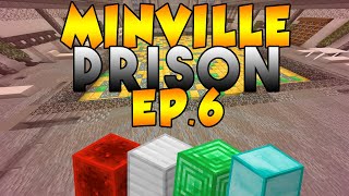 MINECRAFT MineVille PRISON EP 6 PRISON IS WORTH A LOT OF GOLD XBOX ONE EDITION [upl. by Godspeed902]