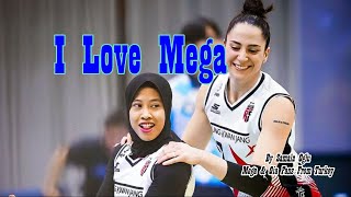 I Love Mega  Lagu Spesial Dari Fans Megawati Dan Gia Asal Turkey megawati volleyball redsparks [upl. by Oram]