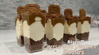 BISCOFF CHEESECAKE DESSERT SHOOTERS [upl. by Rizas]