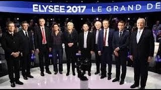 Elysée 2017  Le Grand Débat Présidentiel  Replay intégral HD  BFMTV  CNEWS [upl. by Nahbois468]