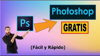 COMO TENER PHOTOSHOP GRATIS EN MI COMPUTADORA  100 LEGAL [upl. by Gaskin]