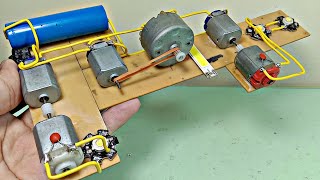 BUILDING AN ELECTRONICS PROJECT OF A MINI ELECTRIC GENERATOR MACHINE USING A PARALLEL CIRCUIT [upl. by Esmerolda]