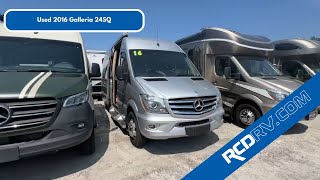 USED 2016 Coachmen Galleria 24SQ Class B Motorhome Walk Through  Pataskala [upl. by Reitrac]