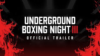 UNDERGROUND BOXNG NIGHT 3 Trailer 4K [upl. by Ellynn]