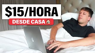 5 Trabajos Online Que Pagan 15hora o más [upl. by Lednahc]