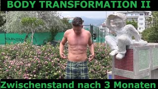 BODY TRANSFORMATION II Zwischenstand nach 3 Monaten  41j mit Sixpack  michaelcoenenonline [upl. by Coulson352]