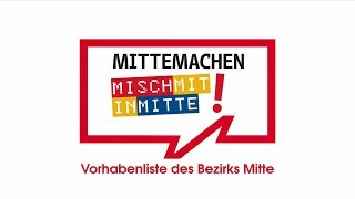 Vorhabenliste des Bezirksamtes Berlin Mitte [upl. by Christi]