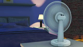 Relaxing Oscillating Fan Noises for Sleep  10Hour Fan Sounds [upl. by Chemar]