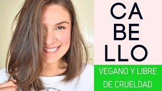 MIS PRODUCTOS VEGANOS PARA EL CABELLO  VIDA VEGANA [upl. by Idnor263]