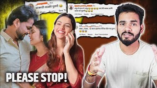 ANUSHRI MANE REELS COMMENTS ft ARJUN  MARATHI ROAST [upl. by Lanae]