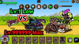 Defence Heros Max Level Unlocked All Heros Droidz And Bugz [upl. by Leduar]