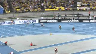 200 Metres Semifinals men heat 1 IAAF World Championships Daegu 2011 [upl. by Egiaf]