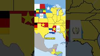 The USA by its NonAmerican Population usa geography unitedstates [upl. by Clarisa]