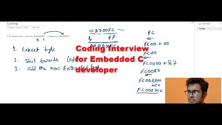 Embedded C Coding Interview Questions Part 1 Firmware developer embedded interview coding [upl. by Oliviero]