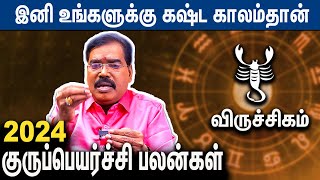 விருச்சிகம் ராசி குருப்பெயர்ச்சி பலன்கள்  Viruchigam Rasi GuruPeyarchi Palangal 2024 Adithya Guruji [upl. by Yttisahc770]