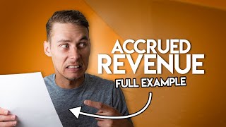 Accrued Revenue MADE EASY  Adjusting Entries [upl. by Palecek]