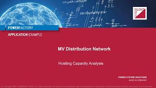 PowerFactory  MV Distribution Network – Hosting Capacity Analysis [upl. by Hetty603]