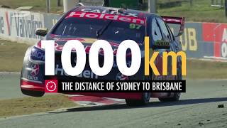 Bathurst by the Numbers What happens to a Supercars driver during a Bathurst 1000 [upl. by Ellehsad242]