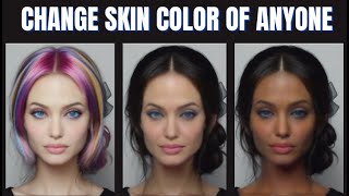 Secret Trick to Change Skin Color in Pictures  Easy and Fast Methodquot [upl. by Egidio403]