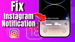 Fix instagram notifications not working iphone 2024 UPDATED [upl. by Deutsch32]