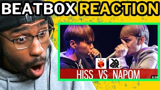 HISS vs NaPoM  Grand Beatbox SHOWCASE Battle 2017  FINAL REACTION [upl. by Eeliram]