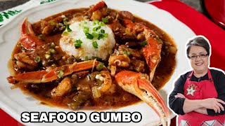 Seafood Gumbo  Homemade Seasoning [upl. by Bebe25]