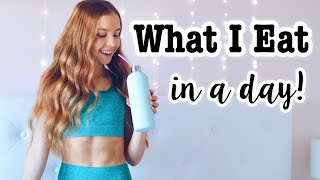 What I Eat in a Day  Healthy amp Realistic [upl. by Wolpert581]