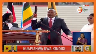 Profesa Abraham Kithure Kindiki aapishwa rasmi kuwa naibu rais wa Kenya [upl. by Atnoed]