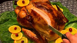 Como hacer Pavo al Horno  Pavo a la Naranja para Thanksgiving 2020 [upl. by Ardme]