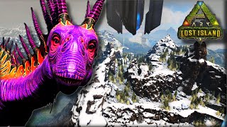 Ark Survival Evolved Lost Island Amargasaurus Fail [upl. by Sitnerp]