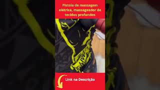 Pistola de massagem elétrica massageador de tecidos profundos [upl. by Gold]