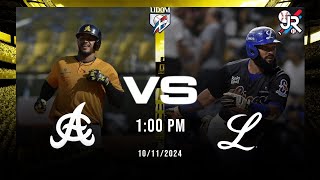 TIGRES DEL LICEY VS AGUILAS CIBAEÑAS EN VIVO  TITANES DEL CARIBE [upl. by Nalro]