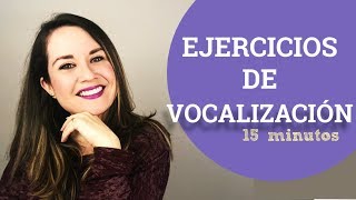 Clase de canto 4  Vocalización y Calentamiento 15 minutos  Dra Voz [upl. by Anialeh]