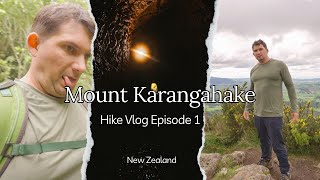 My first Vlog Hiking Mount Karangahake – Adventure Challenges and Unexpected Finds New Zealand [upl. by Cinnamon]