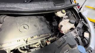 MERCEDES METRIS BREATHER ASSEMBLY REPLACEMENT NOT A RECOMMENDED DIY JOB [upl. by Ettenawtna]